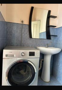 Koupelna v ubytování Guesthouse Zebo