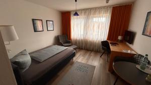 Posezení v ubytování Hotel Gästehaus Linden