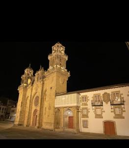 a large building with a tower on top of it at Arca de Noé in Valle de Oro +16 photos