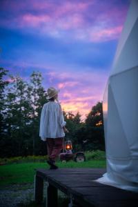 Gäste, die in der Unterkunft 焚き火キャンプ場 Hokkaido Glamping - TAKIBI übernachten