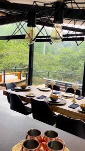 Restaurace v ubytování EKA Glamping