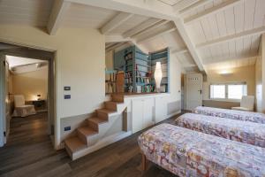 Ένα ή περισσότερα κρεβάτια σε δωμάτιο στο Florario B&B