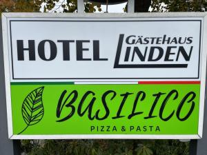 Certifikát, hodnocení, plakát nebo jiný dokument vystavený v ubytování Hotel Gästehaus Linden