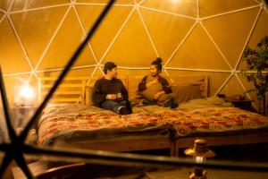 Gäste, die in der Unterkunft 焚き火キャンプ場 Hokkaido Glamping - TAKIBI übernachten