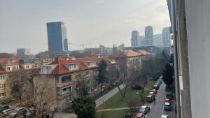 Výhľad na mesto Nivy alebo výhľad na mesto priamo z apartmánu