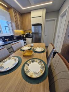 Kuchyň nebo kuchyňský kout v ubytování AP 511 - LIVIN Resort Atlântida
