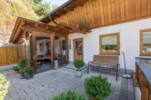 Vonkajšia záhrada v ubytovaní Appartement Gsaller