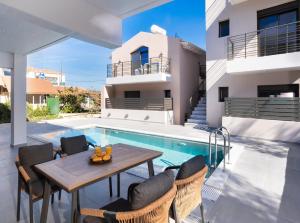 Bazén v ubytování Aqua Bliss nebo v jeho okolí