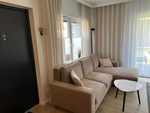 Posedenie v ubytovaní Apartament Mushellka - Dziwnówek Horizon Park , 2 sypialnie i salon