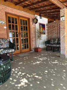 Patio nebo venkovní prostory v ubytování Quinta dos Campos