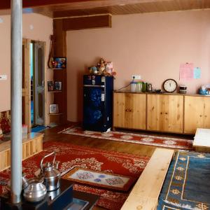 Kuchyň nebo kuchyňský kout v ubytování Dey-Khang Homestay