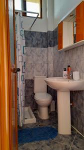 Koupelna v ubytování Mermaid Hotel Vlore