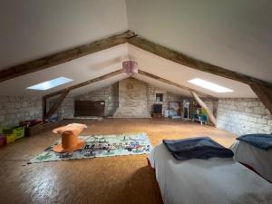 مطبخ أو مطبخ صغير في Gîte de charme champêtre
