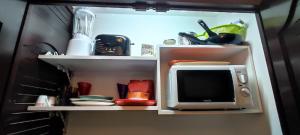 Dapur atau dapur kecil di Studio Voile au vent