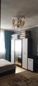 Postel nebo postele na pokoji v ubytování Qusarda günlük bağ evi