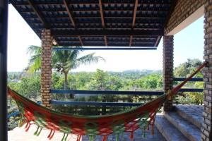 Un balcón o terraza en Casa Azul de Genipabu - Natal