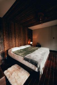 Postel nebo postele na pokoji v ubytování Luxury Glamping Salento