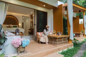 Posezení v ubytování Pangthara65 ปางธารา ณ ปางไฮ เชียงใหม่
