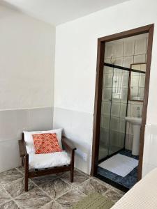 Giường trong phòng chung tại La Mar Paraty Hospedaria 06 +1 ảnh