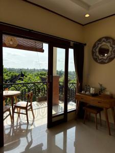 Balkón nebo terasa v ubytování Ubud Sky + 34 fotografií