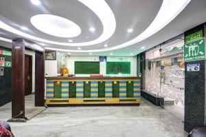 Vstupní hala nebo recepce v ubytování Hotel Re Pose Villa Near New Delhi Railway Station