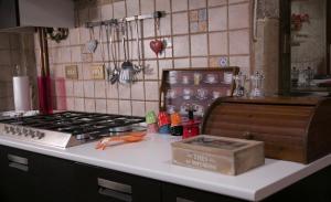A kitchen or kitchenette at Antica Dimora Julia