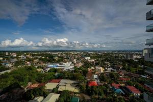 an aerial view of a city with buildings at The Palladium Megaworld in Iloilo City