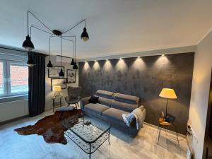 Posteľ alebo postele v izbe v ubytovaní Apartman Pannonica Pin 0-24h