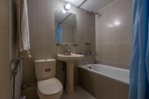 Koupelna v ubytování Hotel Ashrafee