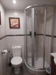 Phòng tắm tại Duplex con encanto en casco viejo junto al puerto +10 ảnh