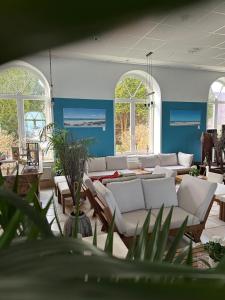 Posezení v ubytování Zeitlos Hotel Garni