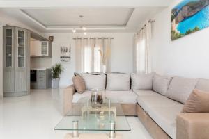 Istumisnurk majutusasutuses One and only Villa at NAvagio Zakynthos