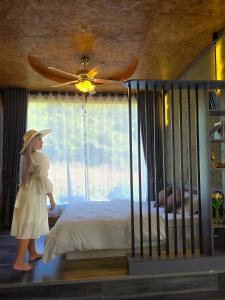 Ένα ή περισσότερα κρεβάτια σε δωμάτιο στο The Best Villa Chiangmai