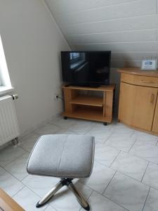 TV a/nebo společenská místnost v ubytování Tor zum Darss