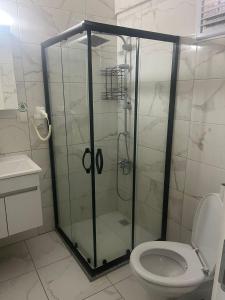 Koupelna v ubytování Arena Resort Otel Kagıthane