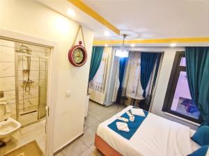 Koupelna v ubytování Galata Zade Luxury Boutique Hotel