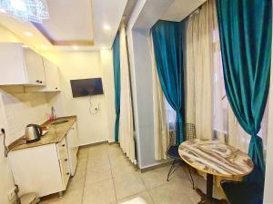 Kuchyň nebo kuchyňský kout v ubytování Galata Zade Luxury Boutique Hotel
