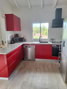 Kuchnia lub aneks kuchenny w obiekcie Vue d'en haut