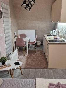 Dapur atau dapur kecil di Apartman-Diva-Vukovic