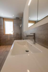 Baðherbergi á NEW Modern 4BR Villa with Mountain Views in Davos