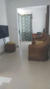 Posezení v ubytování villa le manguier