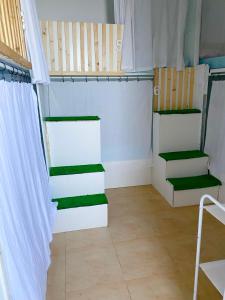 Postel nebo postele na pokoji v ubytování Backpacker las eras II