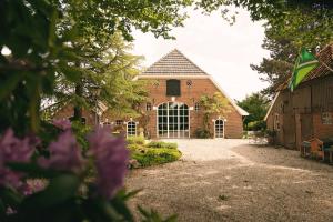 Zahrada ubytování B&B Borgersteeg
