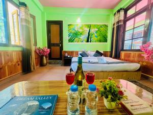 Hotel Oscar的休息区