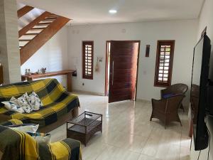 Μια τηλεόραση ή/και κέντρο ψυχαγωγίας στο Casa Kalango Barra Grande Pi