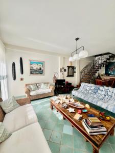 Et opholdsområde på Villa Donna Toni