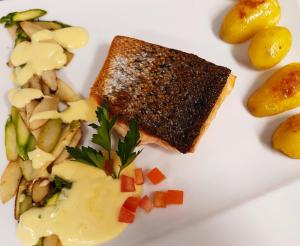 Essen im Hotel oder in der Nähe