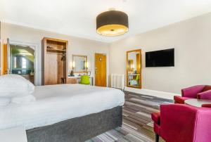 Voodi või voodid majutusasutuse The Place Hotel toas