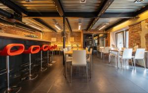 Posezení v ubytování Hotel U Tří volů