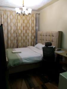 Postel nebo postele na pokoji v ubytování Harmony Haven